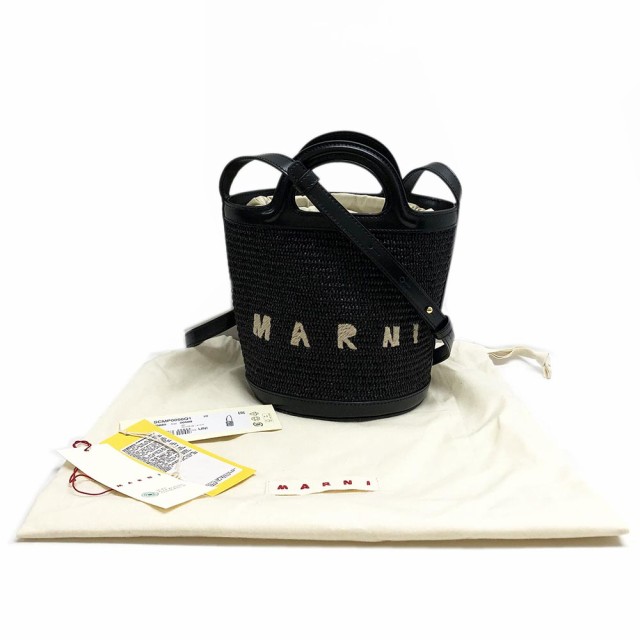 新品 MARNI SCMP0056Q1 P3860 00N99 バケットバッグ